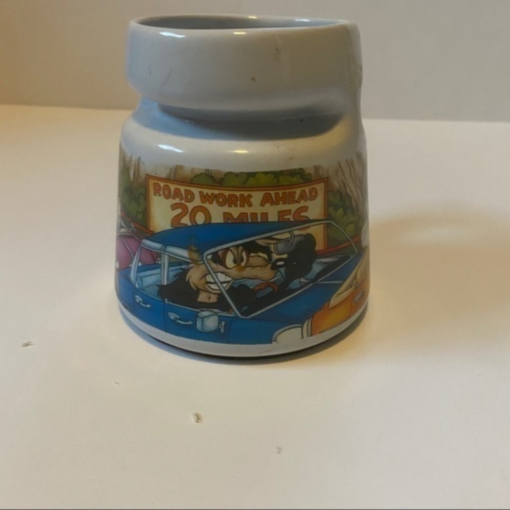 Warner Brs. Looney Toons Coffee Mug No Spill Travel Highwave Collectible - Picture 10 of 12